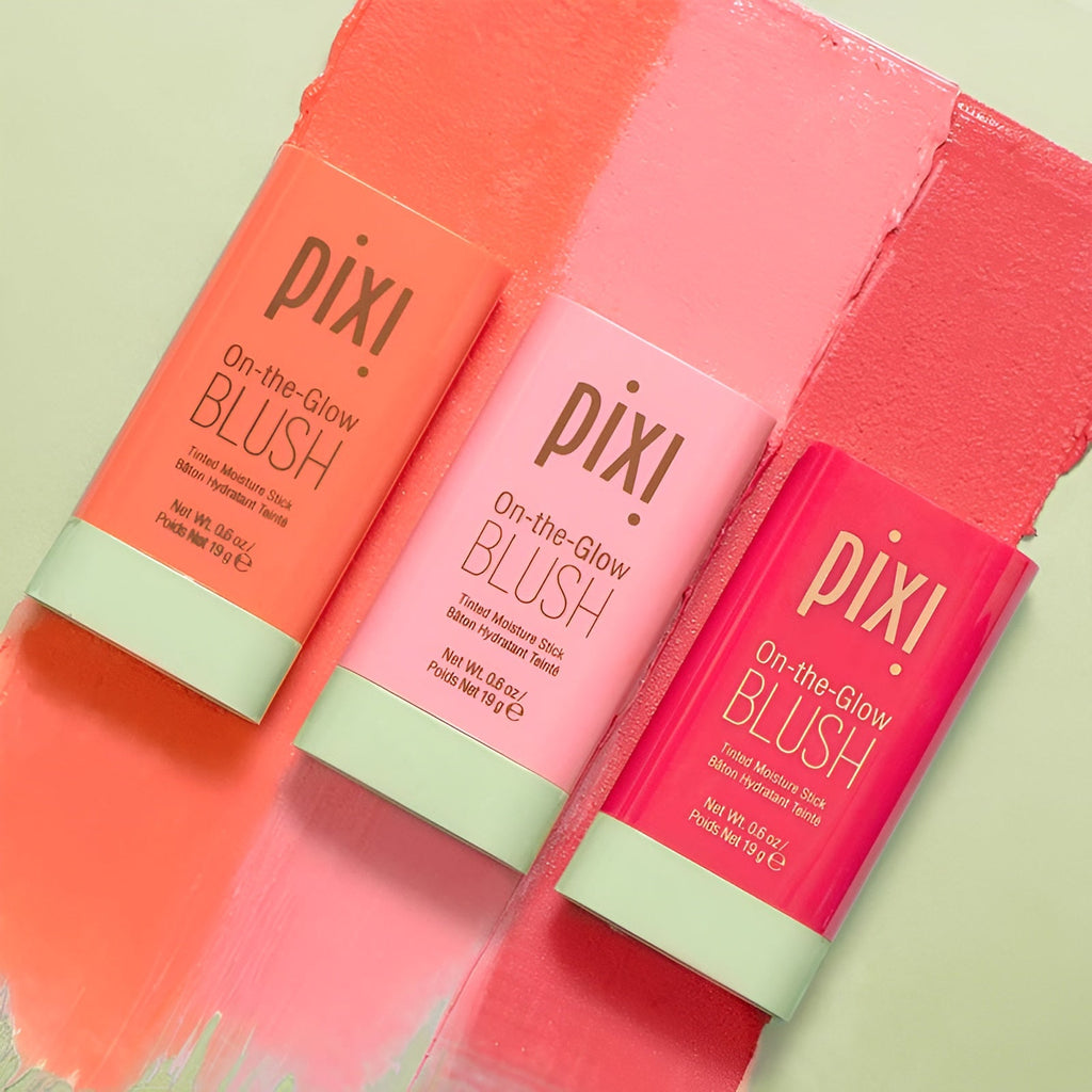 Pack Of Three Pixi On-the-Glow Blush – Tinted Moisture Stick Grace Aura Store