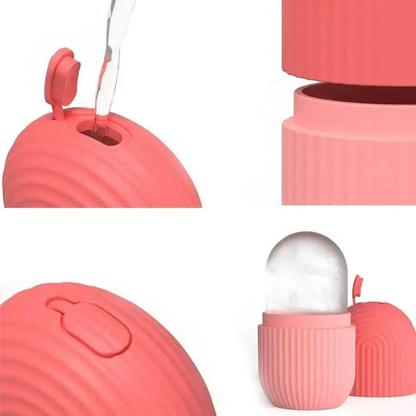 Facial Beauty - Silicon Ice Cube Face Roller