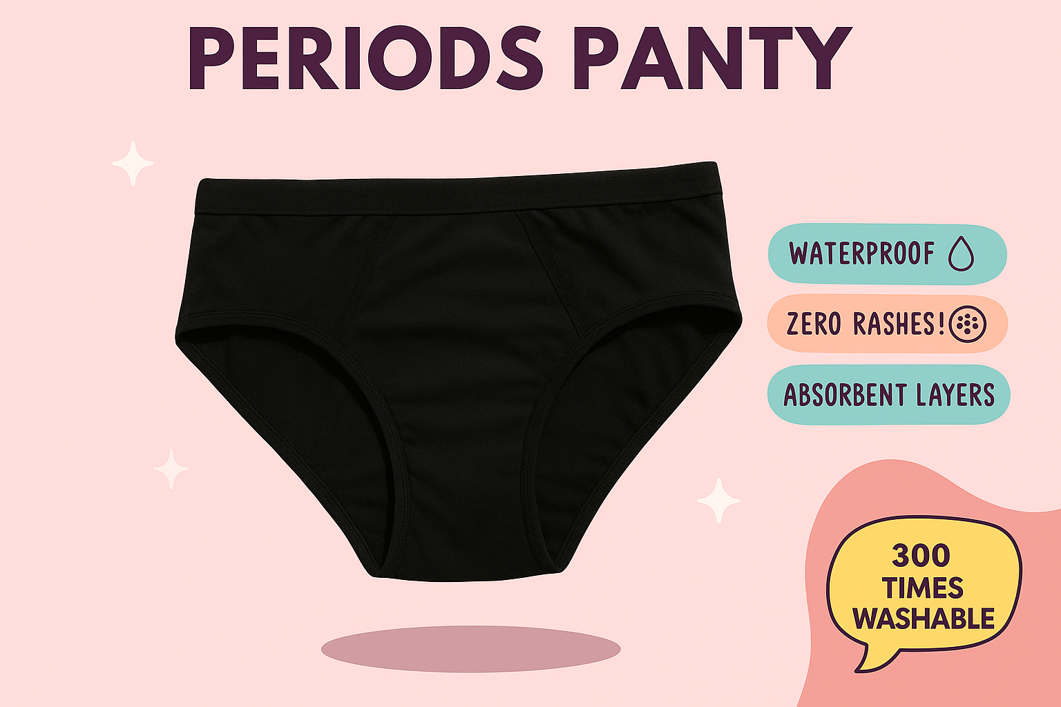 Menstrual Care Panty For Women Re Usable - Grace Aura Store