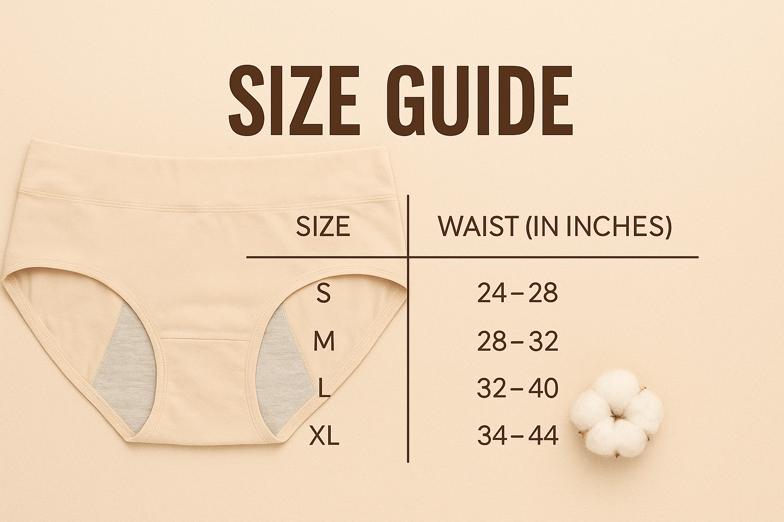 Menstrual Care Panty For Women Re Usable - Grace Aura Store