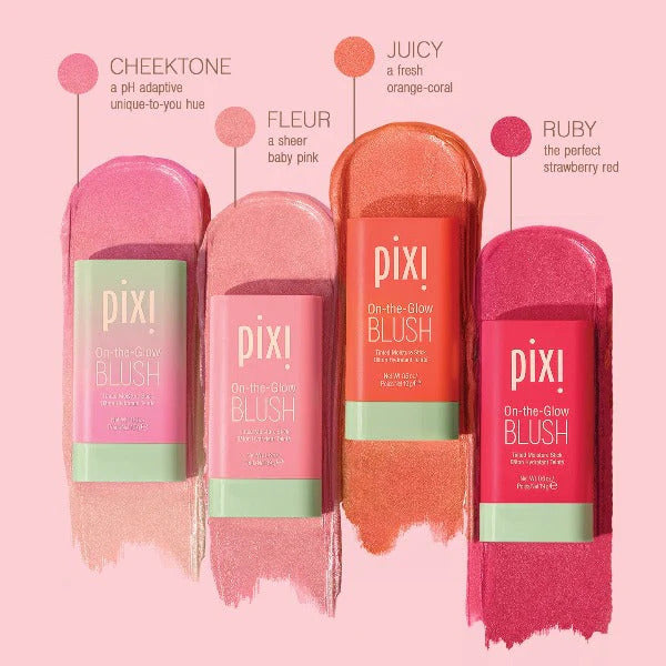 Pack Of Three Pixi On-the-Glow Blush – Tinted Moisture Stick Grace Aura Store